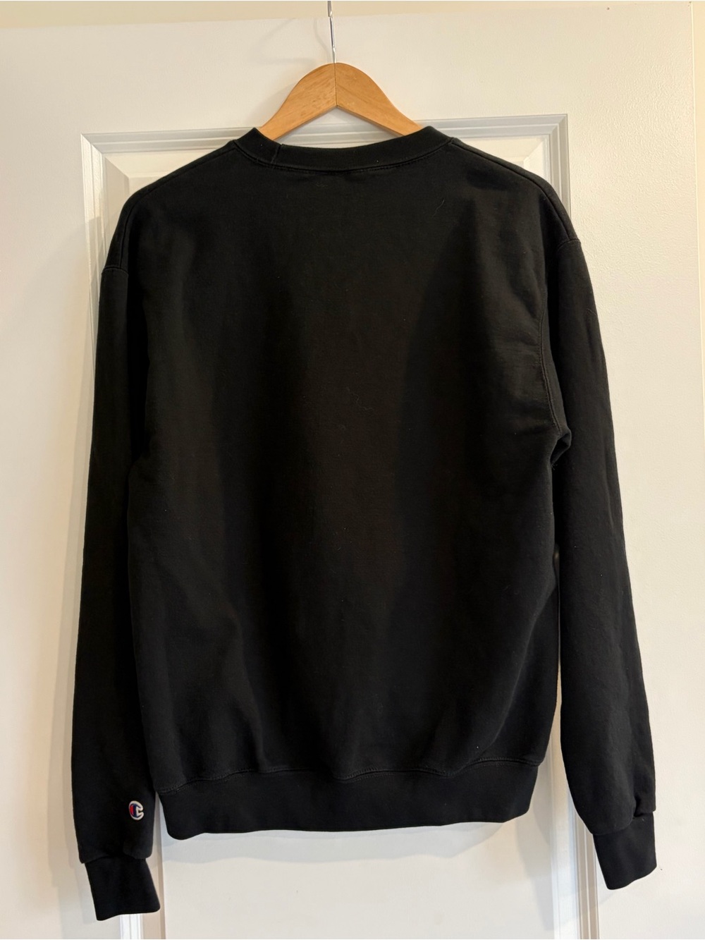 Champion Black Sweatshirt with Red Alabama Script - Picture 2 of 3
